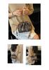 Silk Spring 2026 Stylish Chain Drawstring Bucket Bag - Women's Single Shoulder Crossbody Bag