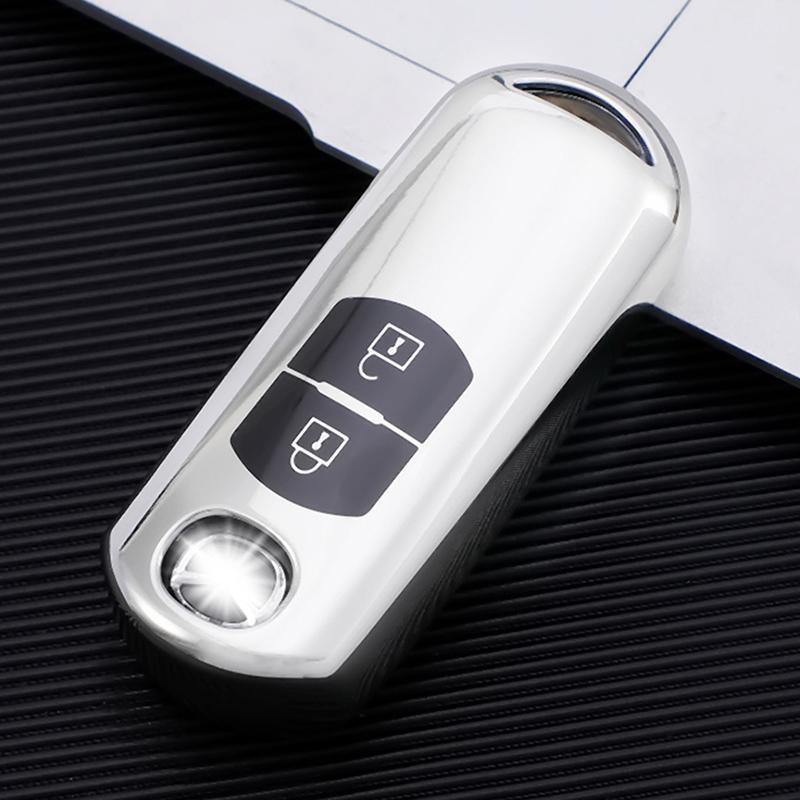 Tpu Car Remote Key Case Cover Shell Fob For Mazda 2 3 6 Atenza Axela Demio Cx-5 Cx5 Cx-3 Cx3 Cx7 Cx-7 Cx-9 Cx9 Mx5 Accessories