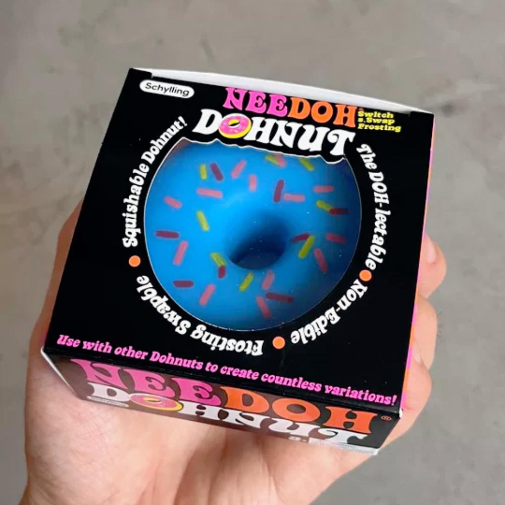 Needoh Dippin Dazzler Eierkrapfen Stressabbau Squishy Würfel Angstlösendes Quetschspielzeug Für Fokus ADHS Bevölkerung Geschenke.