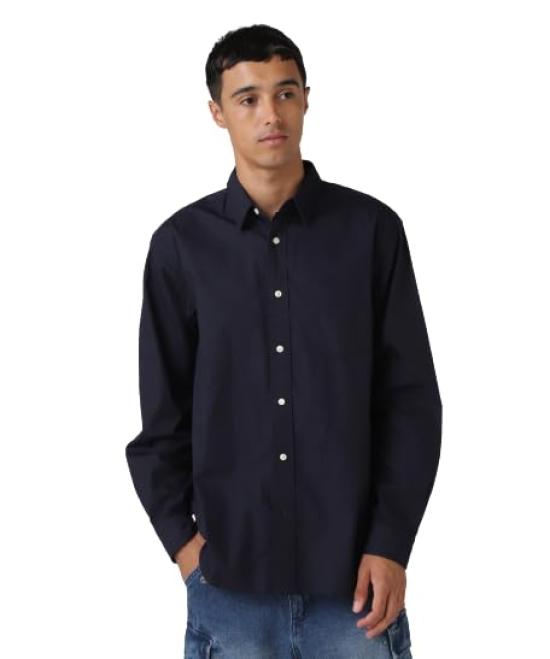 

AVIREX BASIC BROAD L/S SHIRT Men s 2XL 120 Navy