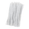 100Pcs Single   Wire Binding Spines 12.7mm 1Celsius2in 48 Teeth 4:1 Pitch 360 Degree 90 Sheet Capacity Spiral Binding Coils