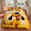 3pcs Pluto Bedding Set - Includes 1 Quilt Cover and 2 Pillowcases, Comfortable Bedding with Stylish Design for Bedroom, Machine Washable - Perfec