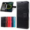 Phone Case For iPhone 16E 11 12 13 14 Plus 15 Plus Pro Max XS Max XR Classic Black Leather Wallet Bag Flip Cover Card Slot