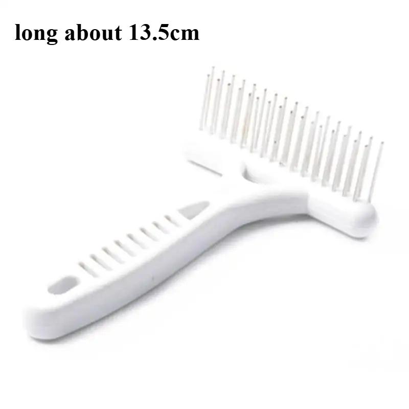 Dog Hair Remover Brush Cat Dog Hair Grooming and Care Comb for Long Hair Pet Removes Hairs Cleaning Bath Brush Dog Supplies