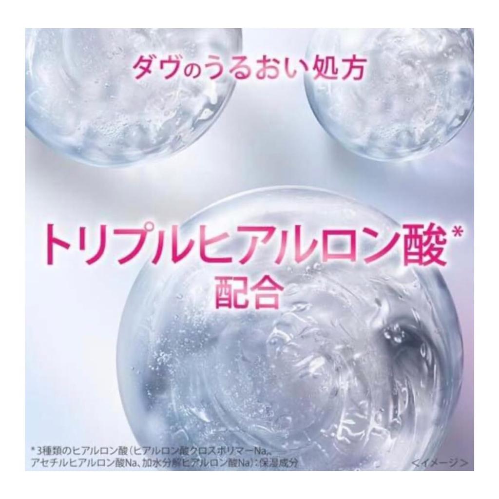 Unilever Dove Clear Renew Creamy Foaming Facial Cleanser, Refills, 125ml, 3-Pack [Bulk Purchase, BEAR BALL, and Original Tissues Included]