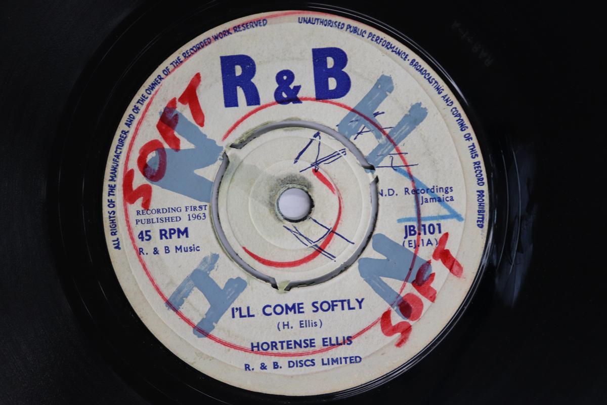 7inch Record HORTENSE ELLIS HORTENSE ALTON Ill Come Softly Im In Love JB101 RB 1963 UK Reggae Ska Dub Used
