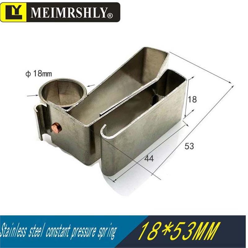 Stainless Steel Constant Force Spring Clip for YZR Generator Carbon Brush Holder, 25x32mm