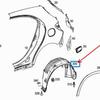 Rear Inner Lining for Mercedes-Benz GLA W156 1566900330/1566900430