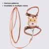 Escape-Proof Anti-Lost Cat Harness Adjustable Pet Walking Harness  for Walking