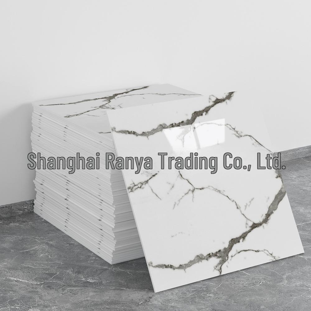 Fliesenimitat 3D Wandaufkleber: Selbstklebende Aluminium-Kunststoff-Paneele für Badezimmer- und Küchenrenovierung.