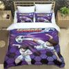 Captain Tsubasa Cartoon Bedding Sets Exquisite Bed Supplies Set Duvet Cover Bed Comforter Set Bedding Set Luxury Birthday Gift