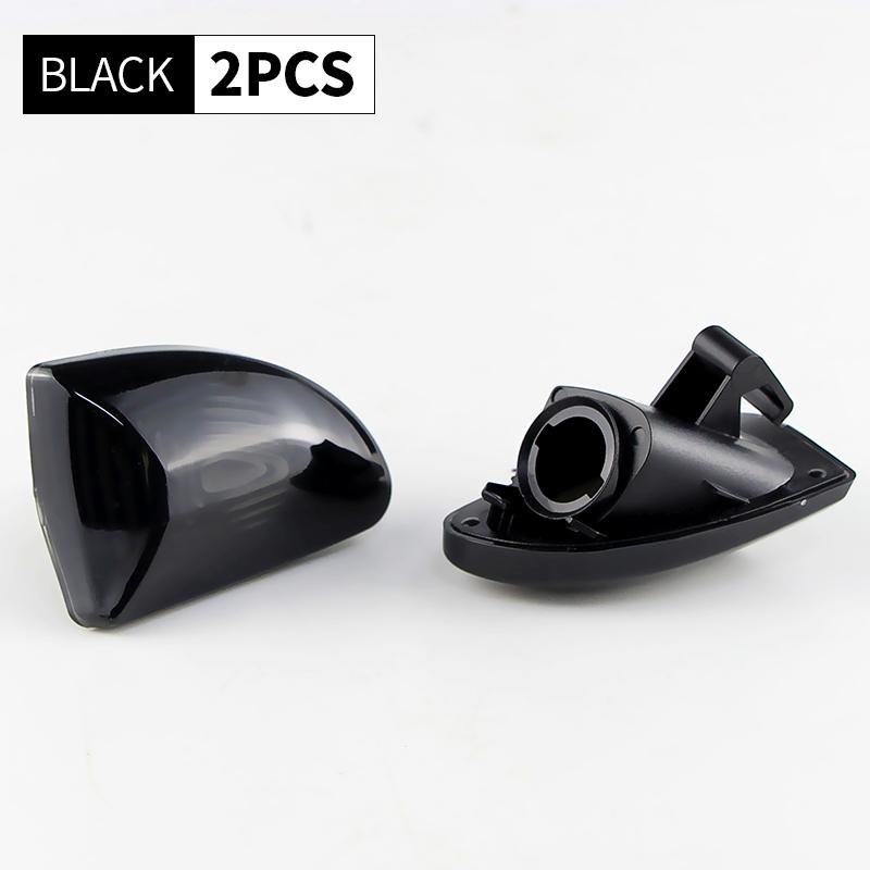 

2PCS For Smart Fortwo 451 W451 Coupe Cabrio 07-14 A451 C451 Car Turn Signal Side Fender Marker Light Lamp Cover Shell Housing 2PCS Smoke Shell