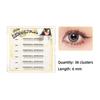 Wispy Adhesive False Eyelashes Reusable Glue Free Fake Lashes Fashion False Eyelash Clusters  Lady