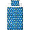 Parure De Lit - POKEMON - Pikachu Et Starter 1G V - Microfibre - 1 Housse De Couette 140 X 200 Cm + 1 Taie 63 X 63 Cm