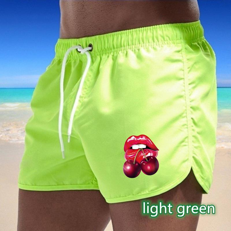 BBK-65 Summer New Men's Quick-Drying Swim Trunks Sports Pants Swimwear Beach Shorts Jogging Shorts Sports Creative Basketball Print