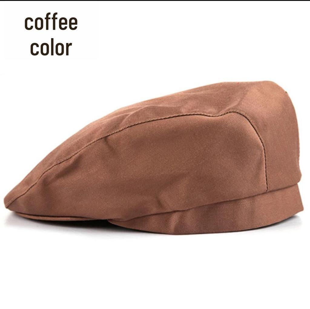 Dámská prodyšná kuchařská čepice s výšivkou loga pro kuchyni, catering a obchod s mléčným čajem