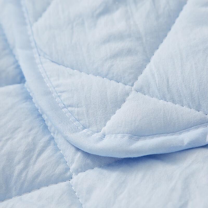 Hengyuanxiang TDK1001-5 All Cotton Green Stripe Cushion Blanket