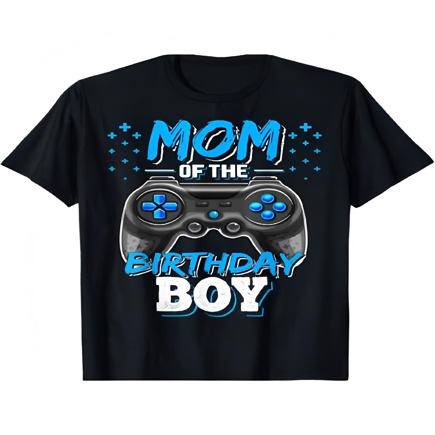 

Of The Birthday Boy Matching Video Gamer Birthday Party T-Shirt S