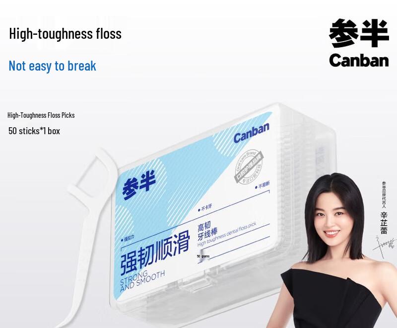 

Sanban High-Toughness Dental Floss Picks
