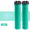 1Pair Bicycle TPE Handle Cover, Mountain Bike Xiangyun Non-slip Unilateral Locking Universal Grip Cover, Cycling Accessories