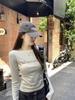 Autumn Korean Style Letter Print Round Neck Long Sleeve Women's T-shirt