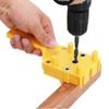 Drill Locator Wood Doweling Jig Handheld Carpenter Clamp Drill Guide  Carpentry