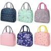 Tragbare Lunchtasche Wasserdicht Isoliert Canvas Kühlertasche Thermisch Lebensmittel Picknick Lunchtaschen für Kinder Schultasche lonchera