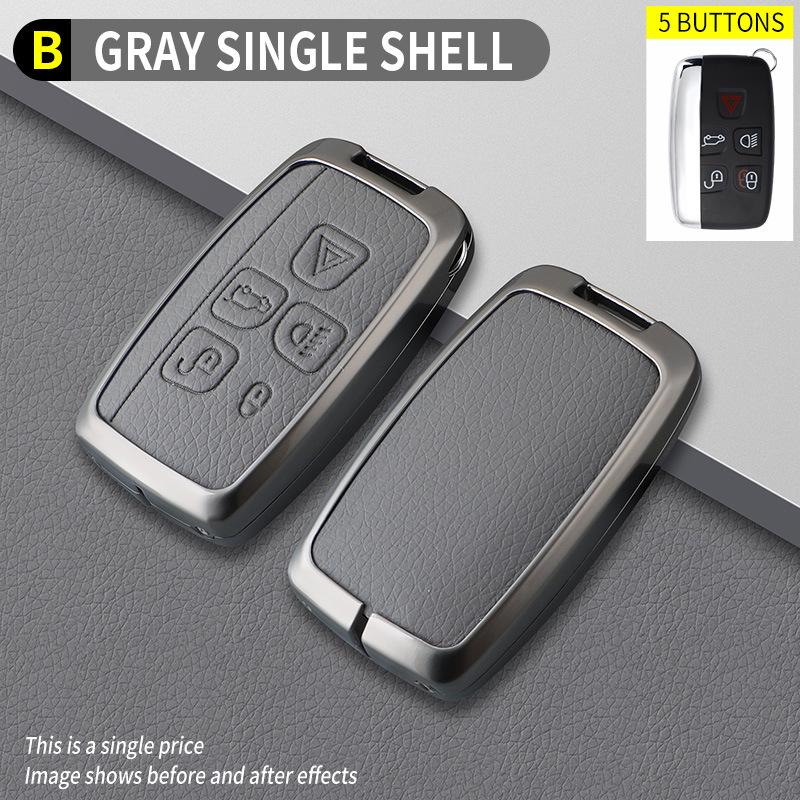 Elephant Grey Car Key Case for Land Rover Model B OPP Bag