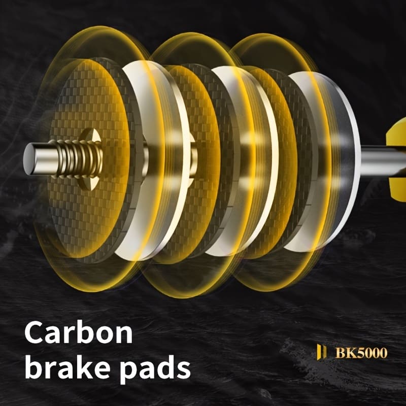 Metal Wheel BK Fishing Reel High-strength Main Body Fast Line Long-distance Casting Micro-lure Reel Suitable for Multi-water Fishing Rod Sea Fishing