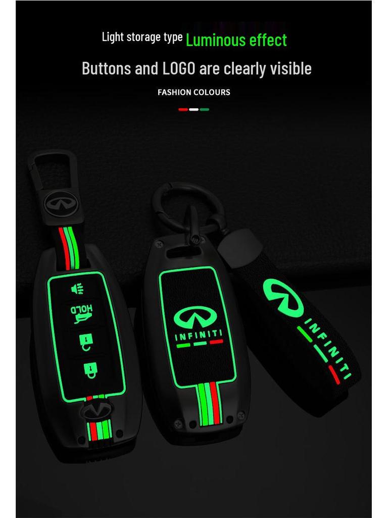Infiniti Q50L/QX50/QX60 Q70 Key Cover: Fits Second-Gen G25 Models.