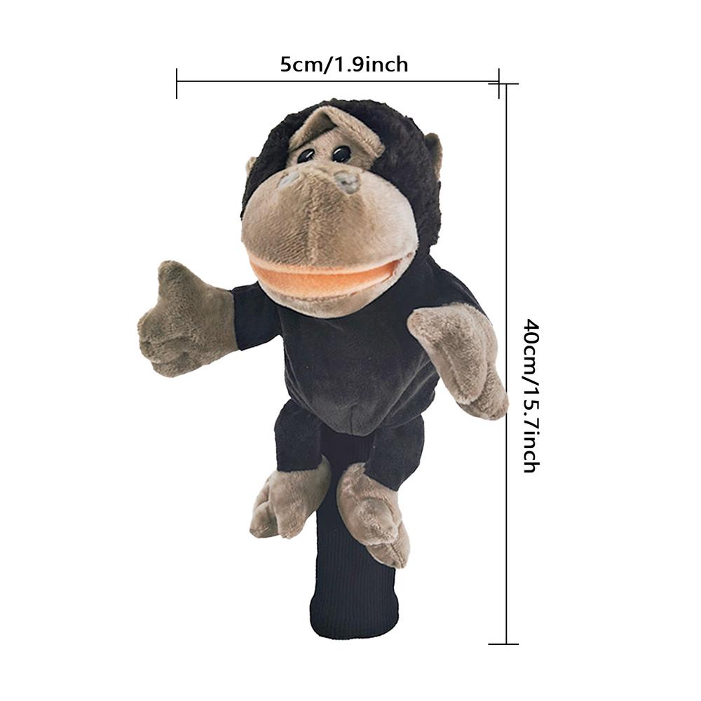Golf Club Covers Golf Head Covers for Drivers Plush Golf Head Covers Funny Golf Gifts Animal Shaped Golf Headcover