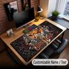 Custom Name Extended Mouse Pad,Death Note Gaming Desk Mat For Home Office Desktop Decor