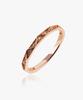 Helene Jewelry 14K 18K Sibione Cubic Line Miss Ring Gold Ring