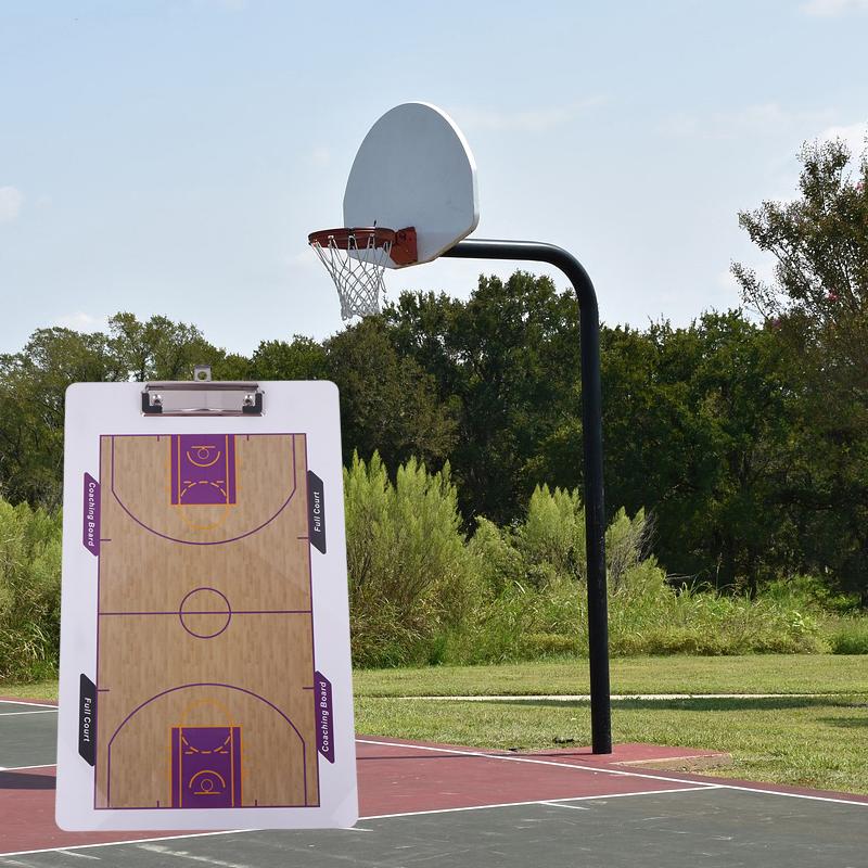 Basketball Coaching Boards Portable Basketball Training Coach Guidance Erasable Whiteboard Rewritable Referees Gear Tactic Board