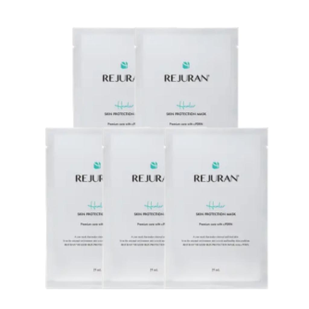 REJURAN Healer Skin Protection Mask (c-PDRN) 5 Sheets  – After Care Soothing & Hydrating Repair Mask