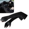 Ice Silk Arm Sleeves Slip Resistance Lengthened UV Protection Arm Cooling Sleeves for Cycling Outdoor Fishing Driving