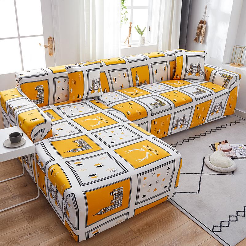 Elastic Sofa Cover High Quality Adjustable Sofas Chaise Covers Lounge Sectional Couch Corner Sofa Slipcover