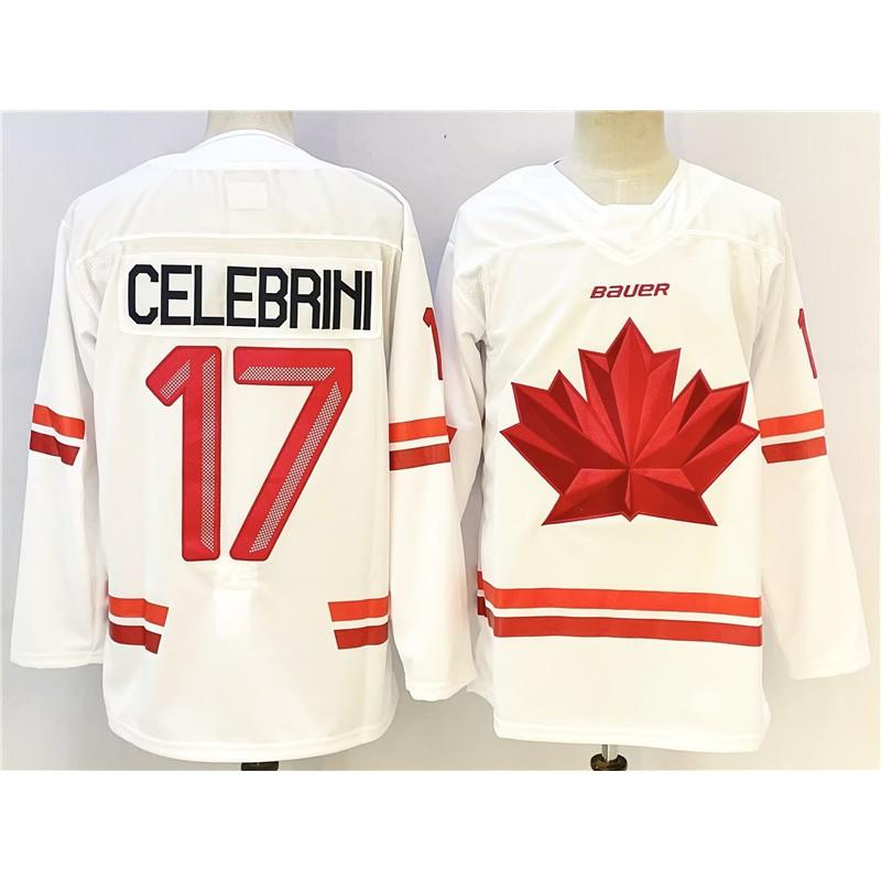 NHL Hockey Jersey USA Team Canada National Ice Uniform Cotton Sport Shirt Men