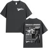 Rapper Paulo Londra Homerun Tshirts Unisexs Women Clothing Fashion Hip Hop Oversized T Shirts Casual Cotton Short Sleeve Tshirt
