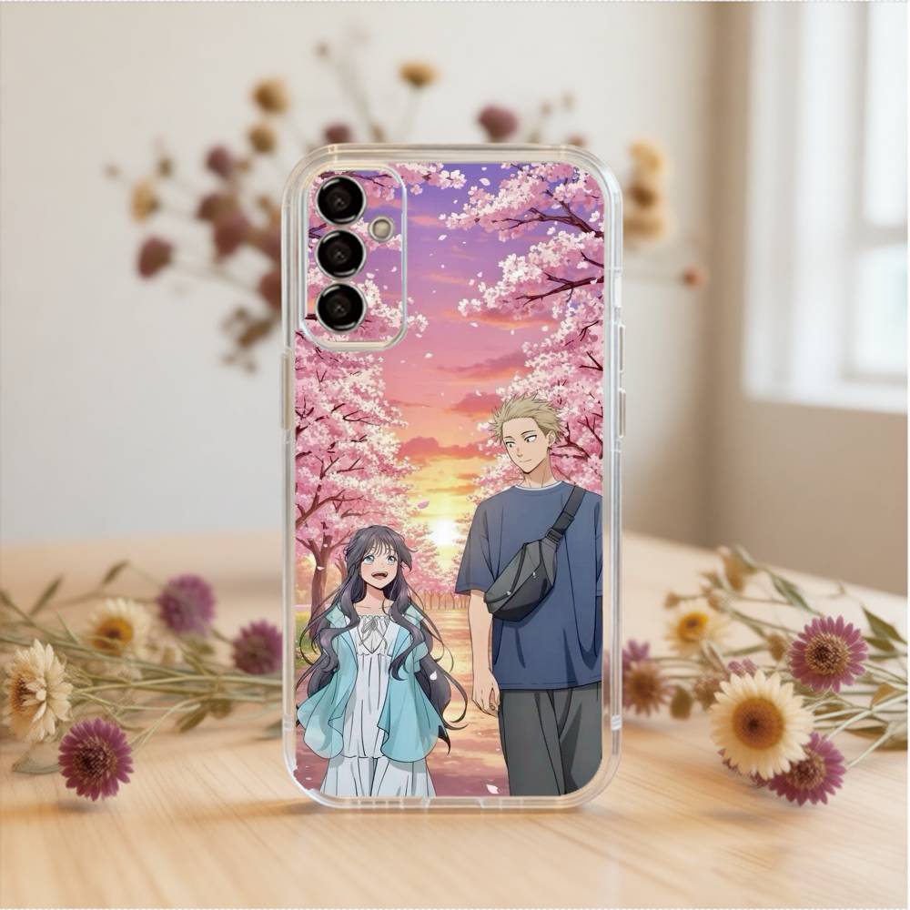 Rintaro T-Tsumugi Kaoruko W-Waguri Phone Case For SamsungA10,12,20,21S,30,31,40,50,51,52,70,71 Transparent Cover Samsung a31