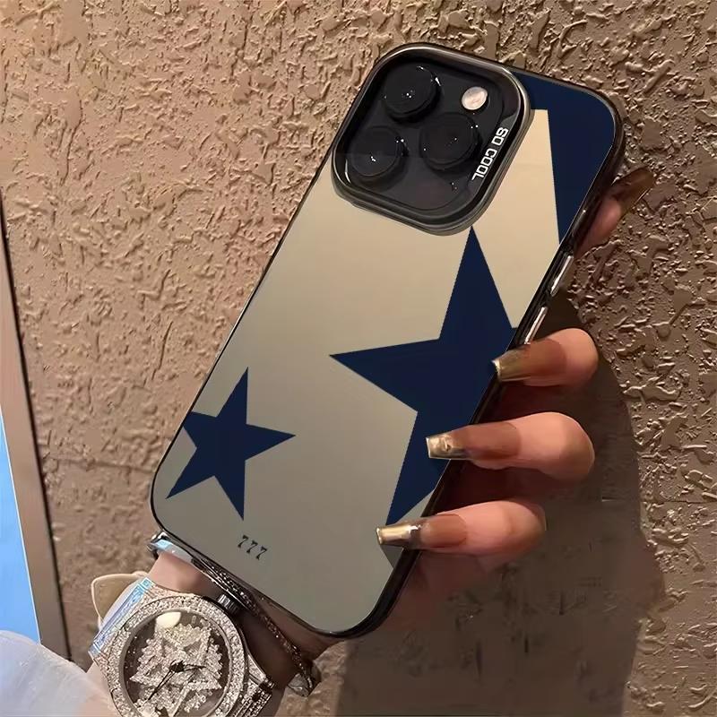 New Stars Lucky Angel Number Phone Case For iPhone 17 16 15 14 13 12 11 Pro Max 17 Air 16E 7 8 Plus X XS XR Anti Fall Back Cover