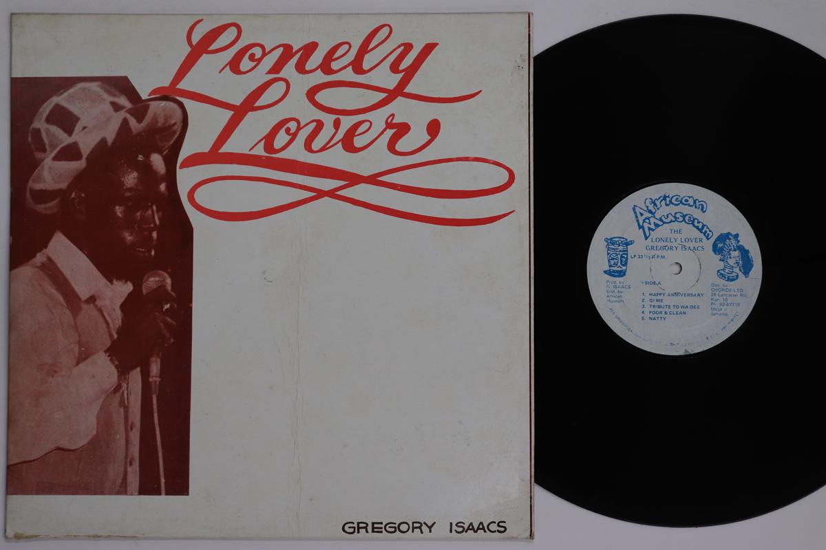 

LP Record GREGORY ISAACS Lonely Lover AFM2652 AFRICAN MUSEUM 1980 Jamaica Reggae Ska Dub Used