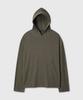 Daibeuin Layered Slub Texture Hood (Khaki)