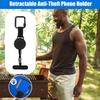 Retractable Anti-Theft Phone Holder with Carabiner Cellphone Lanyard Tether with Carabiner Anti-Drop Phone Harness
