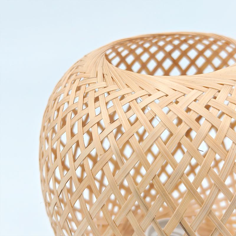 Retro Led Bamboo Woven Ceiling Lamp Corridor Aisle Living Room Ceiling Light E27 Woven Lamps Decorative Fixtures