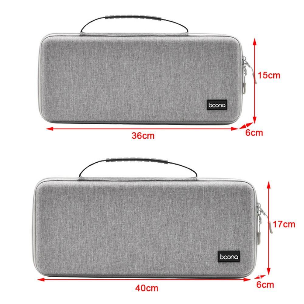 Hard Shell Mouse Organizer Case EVA Travel Protective Case Simple Keyboard Storage Bag