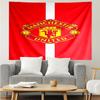 Manchester United Print Tapestry, Backdrop, Easy Setup, Ideal for Bedroom, Office & Living Room, with Aesthetic Wall Hanging Decor.
