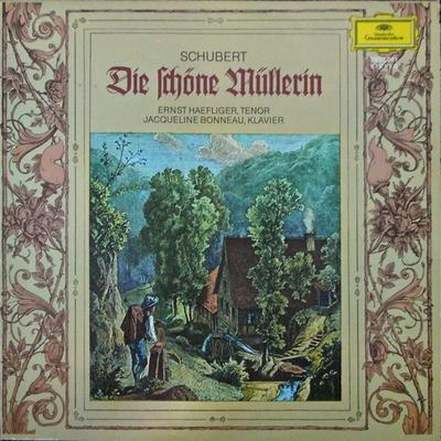 LP Record FRANZ SCHUBERT ERNST HAEFLIGER JA Die Schone Mullerin 2538001 DEUTSCHE GRAMMO Germany Classical Used