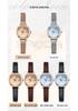Sanda Korean Style Women's Waterproof Steel & Leather Strap Business Watch