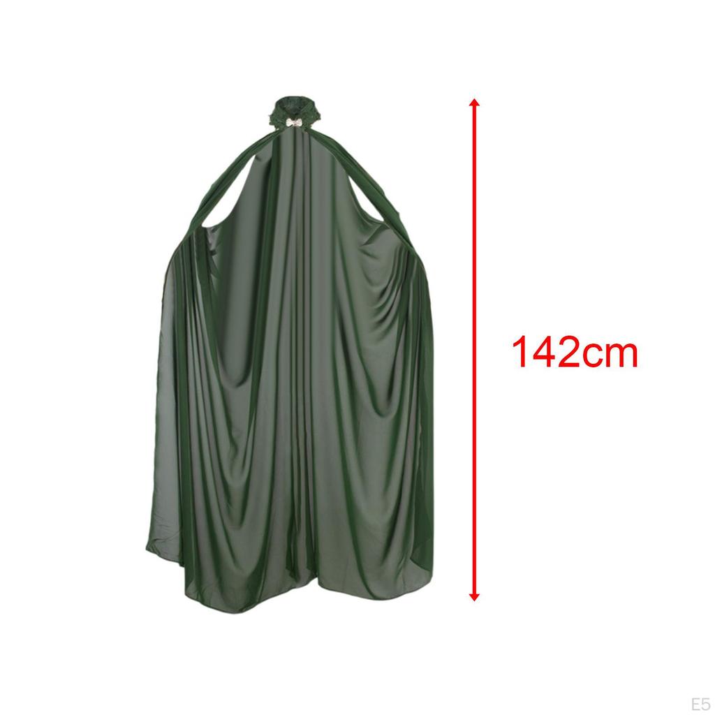 Elegant Ladies Long Cloak for Wedding and Cosplay Events